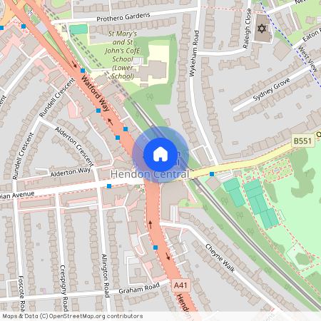 Watford Way, Hendon Central