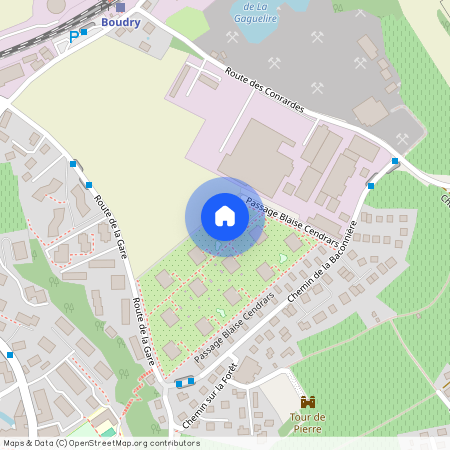 Passage Blaise Cendrars 13, 2017 Boudry