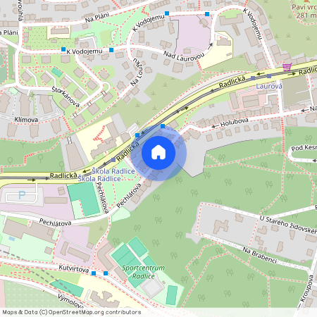 Pechlátova, Praha 5 - Smíchov