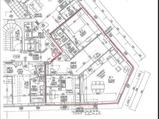Stilvoll wohnen über den Dächern von Linz, 138 m² WNFL + 10 m² Dachterrasse, 4 Zimmer, Küche möbliert, Parkplatz optional! - Foto 1