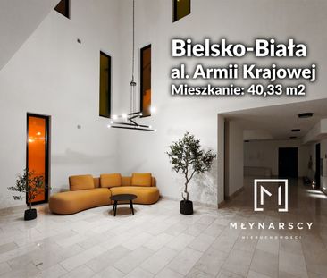 Mieszkanie na wynajem Bielsko-Biała, Kamienica, Aleja Armii Krajowej 40.33 m - Фото 1