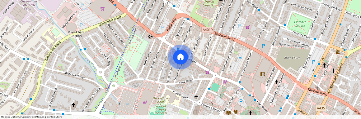 High Street, GL50 3HT