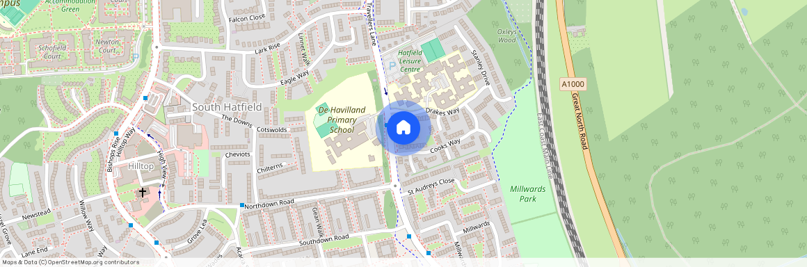 Kingsmill Court, Hatfield, AL10