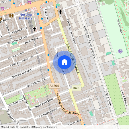 Brunswick Gardens, Kensington, W8, London