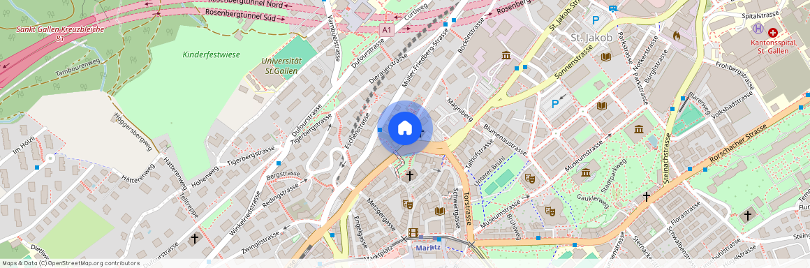 Böcklinstrasse, 1, 9000, St. Gallen