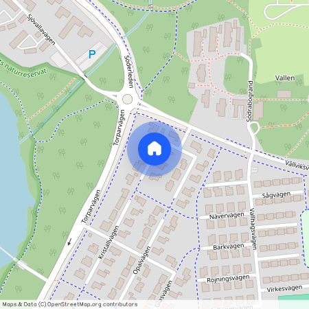 Överfångsvägen, Växjö