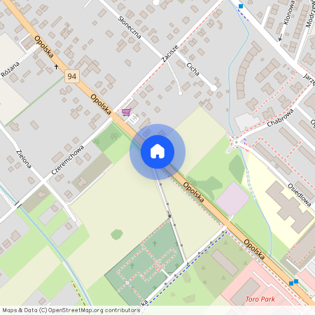 ul. Opolska, Siechnice, Siechnice, wrocławski, dolnośląskie, Groblice