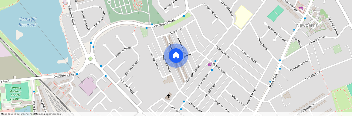 Queen Street, Barrow-in-Furness, Cumbria, LA14