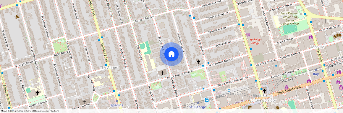 169 St. George Street, Toronto, Toronto, Toronto, M5R 2M2