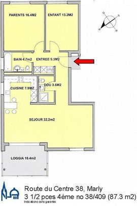 Charmant 3.5 pièces dans un quartier familial - Photo 1