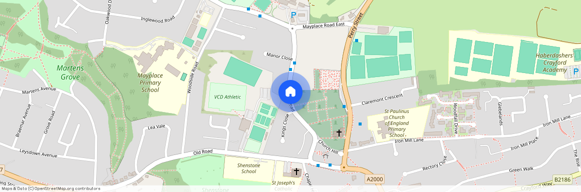 Flat, St. Paulinus Court, Manor Road, Crayford, Dartford