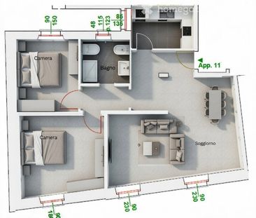 3 Zimmer, 65 m² - Photo 5
