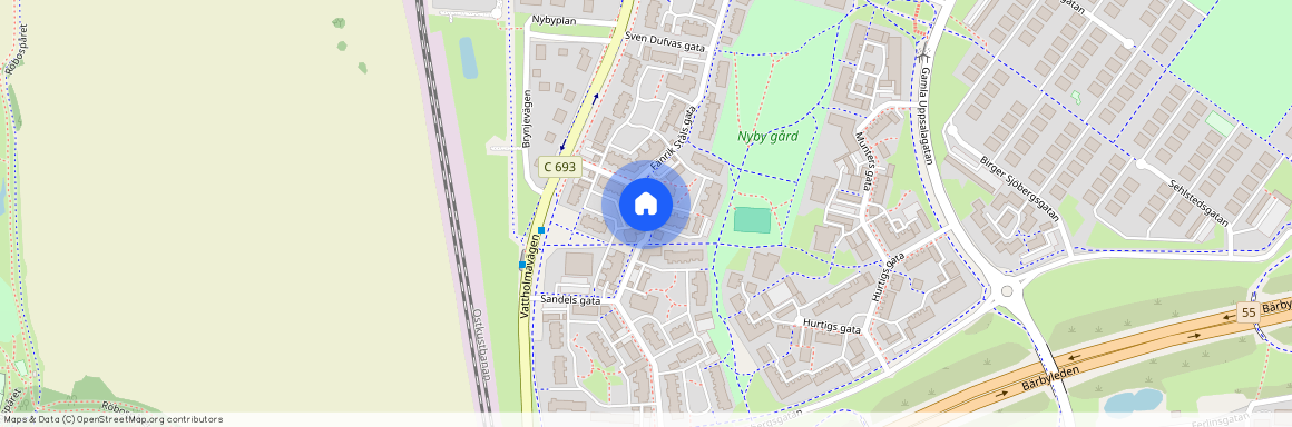 Fänrik Ståls gata, Uppsala