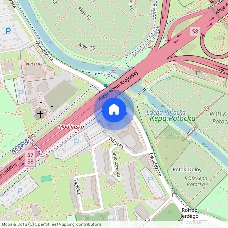 ul. Gwiaździsta, Marymont-Potok, Żoliborz, Warszawa, mazowieckie