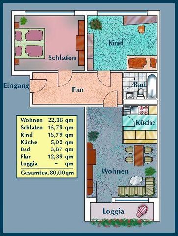 Preisgünstige und großzügige 3-Zimmer-Wohnung - Foto 5