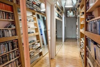 Prati: Spacious, tastefully furnished 1 bedroom, living, study, kitchen and bath. Located in beautiful building on high floor. Bright, silent, near services, metro and center. #1709