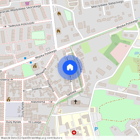 ul. św. Wojciecha, Świecie, Świecie, świecki, kujawsko-pomorskie