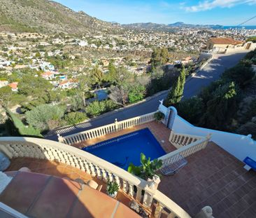 ANNUAL RENT. ONE FLOOR VILLA WITH SEA VIEWS AND PRIVATE POOL CALPE ... - Photo 4