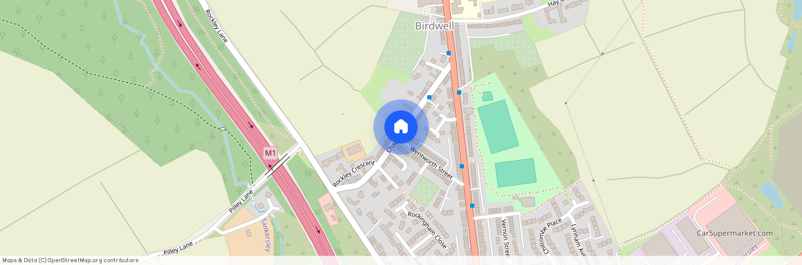 Chapel Street, Birdwell, Barnsley, South Yorkshire, UK, S70