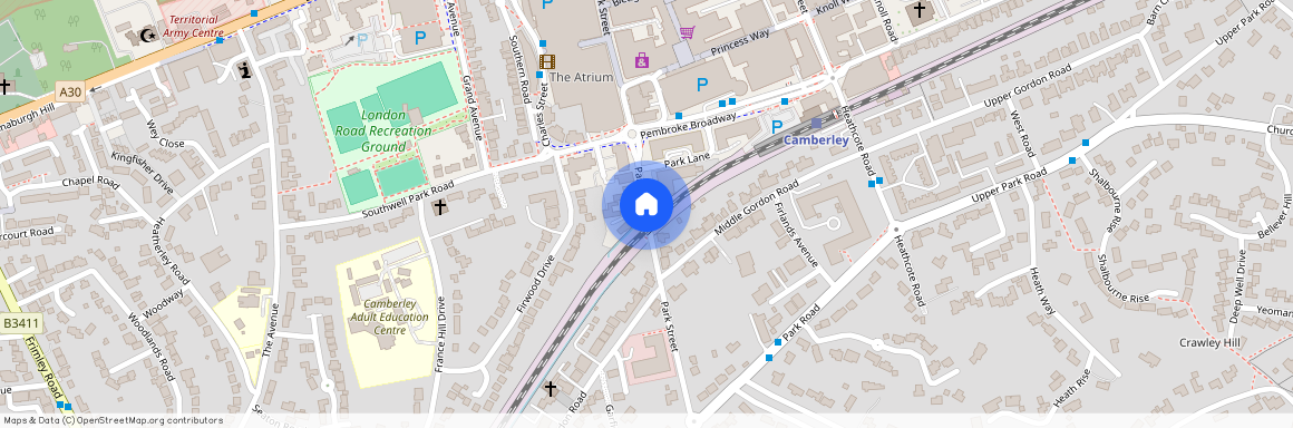 Park Street, Camberley, Surrey, GU15