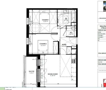 location Appartement T3 DE 57.81m² À MEAUX - Photo 6