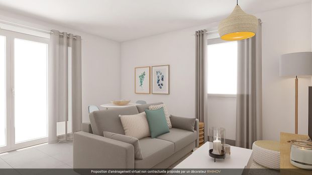 location Appartement T2 DE 43.6m² À MARSEILLE - Photo 1