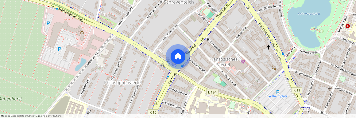 Westring 255-257, 24116 Kiel OT Ravensberg