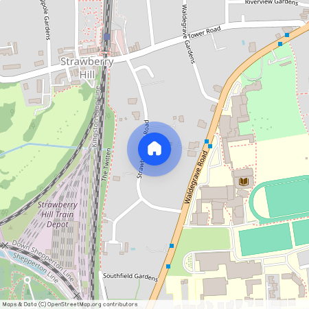 Strawberry Hill Road, Strawberry Hill Road, TW1