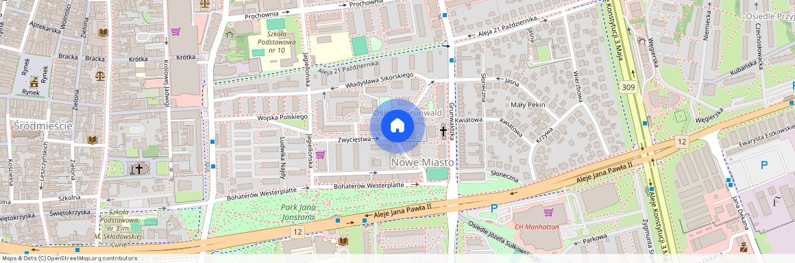 ul. gen. Józefa Dowbora-Muśnickiego, Leszno, wielkopolskie