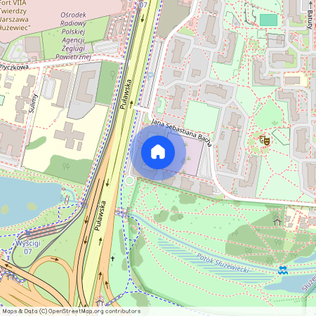 ul. Puławska, Służew, Mokotów, Warszawa, mazowieckie