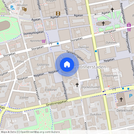 Nygatan 31 B, Innerstaden