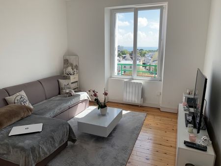 A louer Brest Rive Droite Quatre Moulins T2 dernier étage vue mer - Photo 2