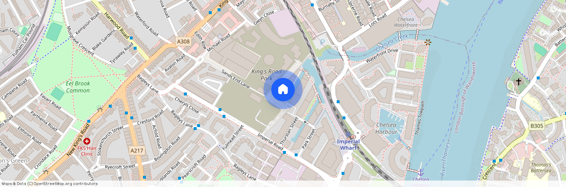 The Kings Tower, Chelsea Creek, Fulham, SW6