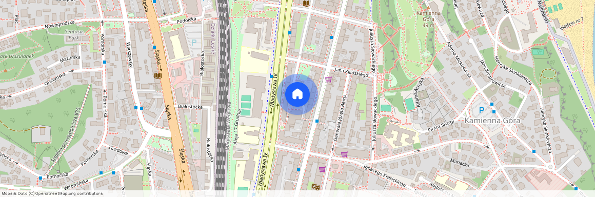 ul. Antoniego Abrahama, Śródmieście, Gdynia, pomorskie