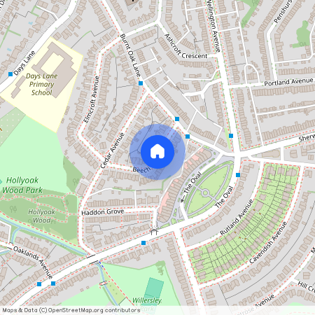 Beech Avenue, Sidcup, Kent, DA15