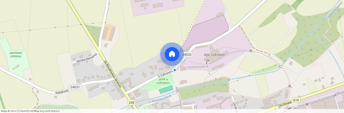 U Cukrovaru 621, Velvary