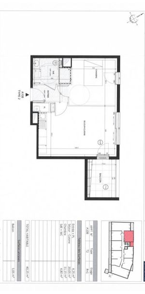 Appartement T2 à louer Nantes - 40 m² - Photo 2