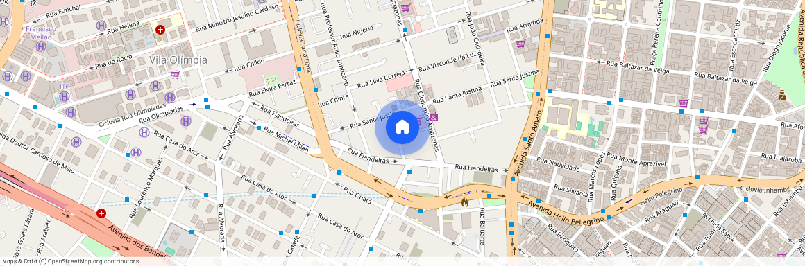 Rua Aleixo Garcia, 75, Itaim Bibi, São Paulo - SP, 04545-010, Brazil