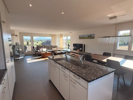 4.5-Zimmer-Wohnung im Eigentumsstandard - absolute Ruhe mit viel Grün in Hünenberg - Foto 2