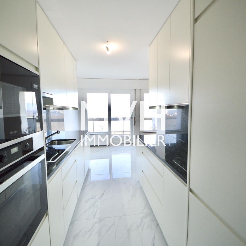Appartement rénové 9ème étage avec vue Jet d'eau et Montblanc - Foto 1