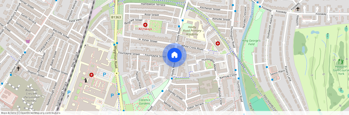 Fountayne Street, Haxby Road