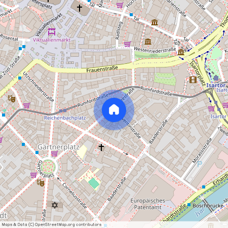 Klenzestraße 11, 80469 München - Altstadt-Lehel