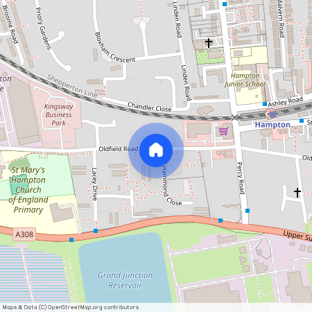 Oldfield Road, Hampton, TW12, London