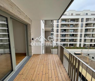 Erstbezug mit Balkon und EBK: Stilvolle 2-Raum-Wohnung mit geh. Inn... - Photo 2