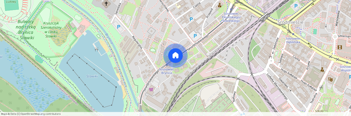 ul. Jana Sobieskiego, Stary Sosnowiec, Sosnowiec, śląskie