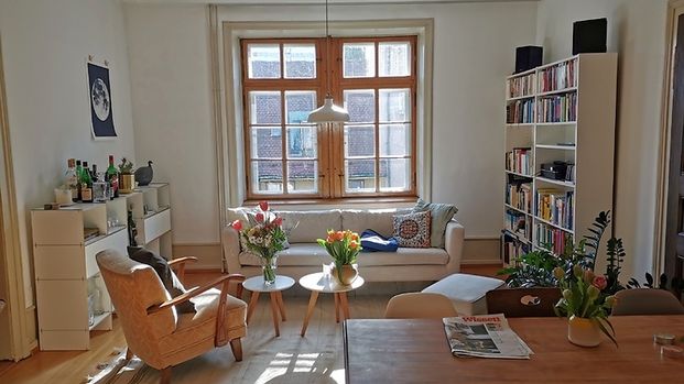 4 Zimmer-Wohnung in Basel - Wettstein, möbliert, auf Zeit - Foto 1