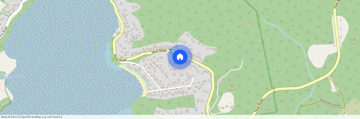 1121 Huia Road Huia Waitakere City 0604 New Zealand