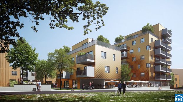 WOHNQUARTIER WILDGARTEN - 2-Zimmerwohnung mit Terrasse im am Rosenhügel - Photo 1