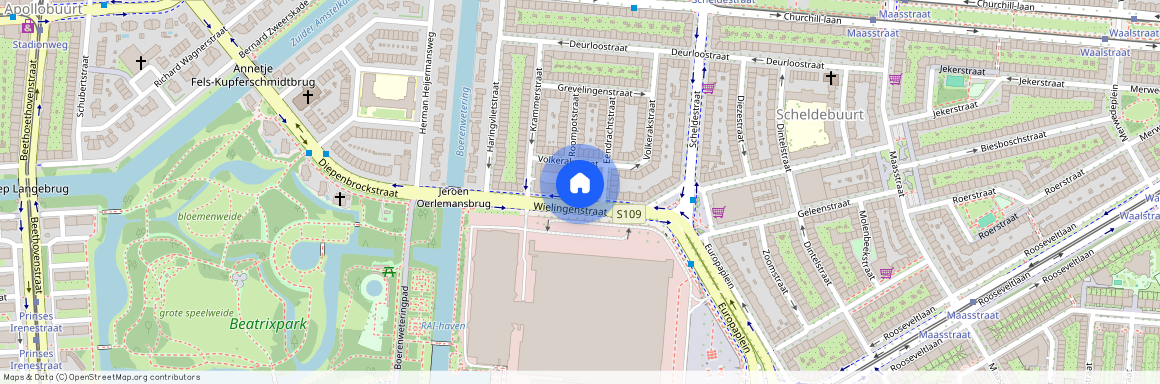 Wielingenstraat 24 D, 1078KL Amsterdam