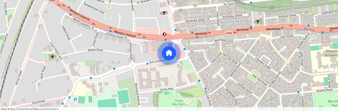 Tabbard Apartments, East Acton Lane, W3